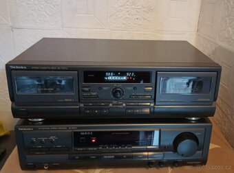 Prodám pěkný tape deck-TECHNICS RS-TR373 - 3