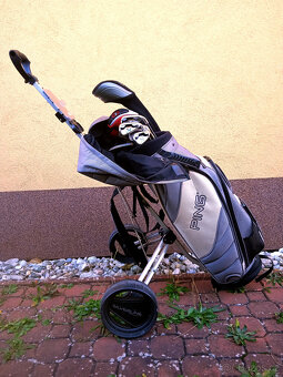 Dámsky golfový set + bag + vozík + příslušenství - 3