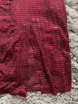 Společenské krásné šaty s odlesky vel 36/38, nové - 3