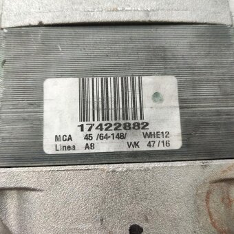 Motor pračky - Zánovní uhlíky - MCA 45/64-148/WHE12 - 3