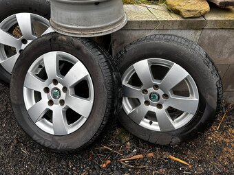 Originální alu kola Škoda 15" – 6Jx15 H2 ET47, 4 ks - 3