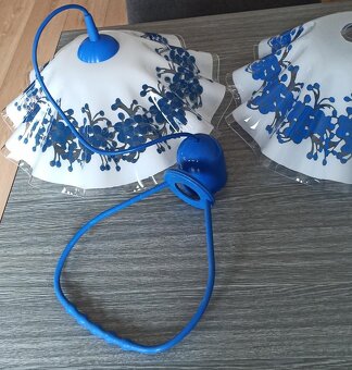 Sukýnka modrá kytička - 3