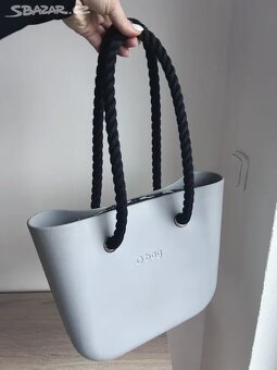 Obag mini lily grey black - 3