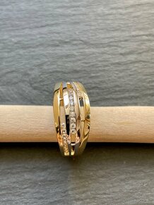 zlatý prsten 14 karátů 585/1000 - nový - 3