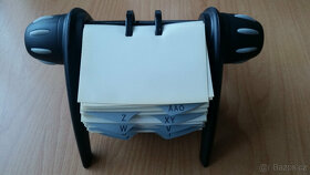 Designový vizitkovník stolní otočný Durable - 3