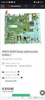 Protherm Řídící deska - 3