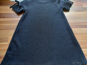 Lurexove šaty s prustrihem vel. 98 Next - 3