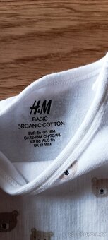 Body HM s medvídkama vel. 86 - 3