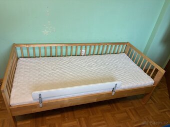 Dětská postel IKEA 160 x 80 cm komplet včetně doplňků - 3