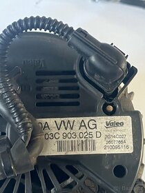 VW AUDI ŠKODA SEAT 1.4TSI alternátor 03C903025D - 3