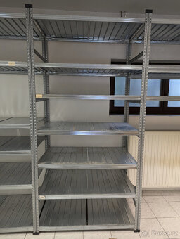 Pozinkovaný regál 5,85 x 2,50 x 0,7 m - 3