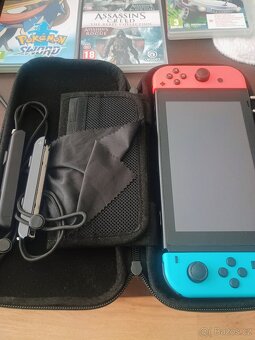 Nintendo Switch+hry+2x kontrolery - 3