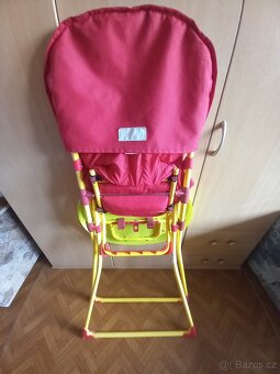 Skládací jídelní stolička/židlička HAUCK top stav - 3