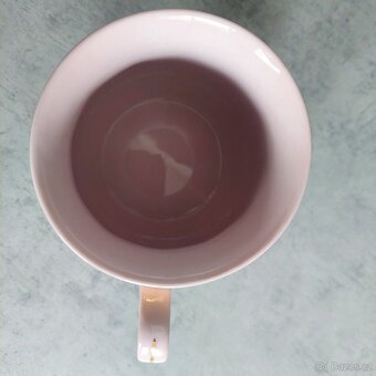 Porcelanovy hrnek rucne malovany - Czechoslovakia - 3