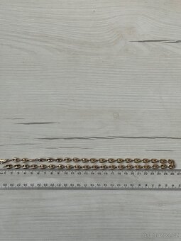 Zlato / zlatý šperk řetěz vzor Gucci 14k - 3