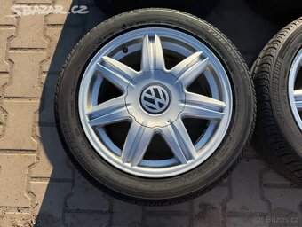4x al kola 5x100 16 + pneu letní 215/45 R16 - 3