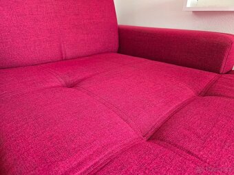 Pohovka/sedačka rozkládací L - česká výroba - 3