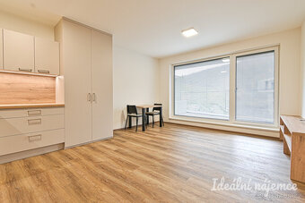 Podnájem bytu 1+kk, Bystrcká, Brno-Komín, 17.800 Kč/měsíčně, - 3