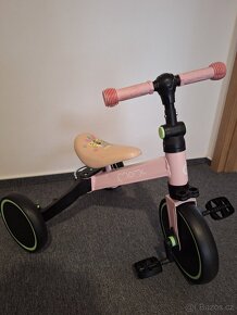 Odrážedlo, tříkolka MoMi Loris 4v1 pink - 3
