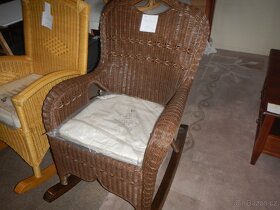 Houpací křeslo ratanové - 3