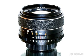 Revuenon 1,4/55mm M42 Tomioka (bez nápisu) TOP STAV - 3