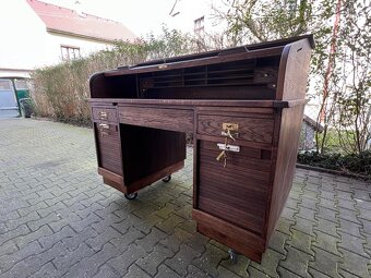 Americký starožitný psací stůl - 3