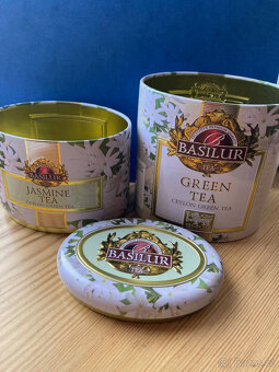 Oválná plechovka od čaje - 3