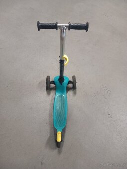 Koloběžka Oxelo B100(Decathlon),zelená,3 kolečka, - 3