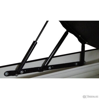 Postel IBIZA černá/bílá, 140×200 cm - 3