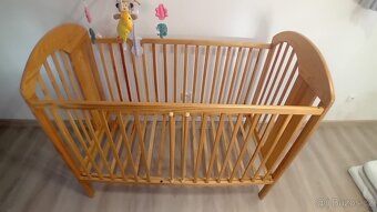 Dětská Dřevěná postýlka - 3