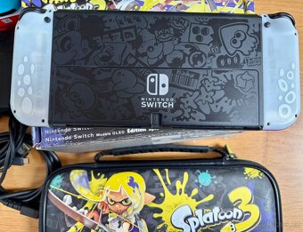 Nintendo Switch Oled Splatoon a příslušenství - 3