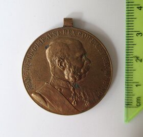 Jubilejná medaila  – Franz Josef – Rakúsko Uhorsko – 1898 - 3