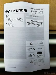 Originální střešní nosiče na Hyundai i30 Kombi 2017-2024 - 3