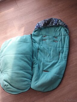 Velký zimní fusak s rukávníkem zn. Mimi design - 3
