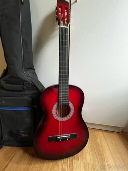 El.kytara s příslušenstvím, akustická kytara a ukulele - 3