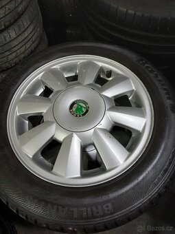 SADA LETNÍCH KOL ŠKODA 5x100 R14 - 3