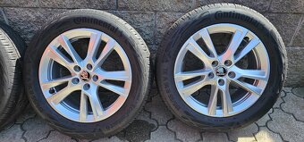 Originál alu Škoda Fabia 4 5x100 195/55 R16 - 6mm letní pneu - 3