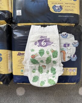 Libero Night Pants - Noční kalhotkové plenky vel. 6 (13-20 k - 3