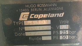 Chladící agregát Copeland - 3
