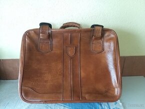 Prodám kožené retro kufry - 3