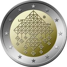 2€ Estonsko 2024 - nevädza poľná - 3