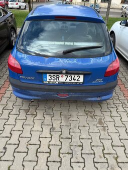 Prodám auto peugeot 206 - 3