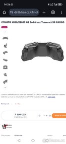 CFMOTO X850/X1000 G3 Zadní box Tesseract X8 CARGO - 3