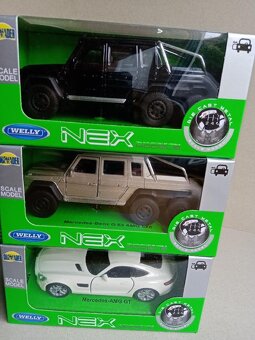 Mercedes G, AMG- Welly 1:24, 1:34-1:39, nové - 3