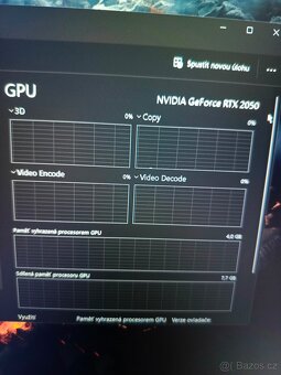 Herní notebook s RTX - 3