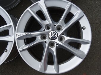 Alu disky VW, Škoda 16", 5x112, ET 47, šíře 7J - 3