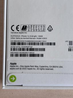 iPhone 13, 128 GB, černý - Nový, nerozbalený - 3