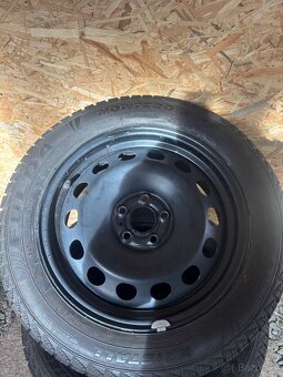 Škoda Scala 5x100R16 zánovní zimní sada 205/55R16 - 3