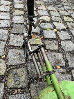 Vidlice, řídítka, kolo a blatník Jawa pionýr 555 - 3