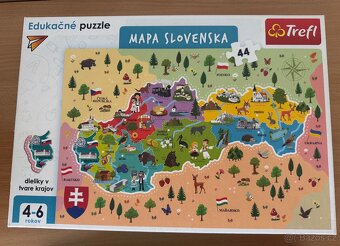 Vzdělávací puzzle Česka a Slovenská republika - 3